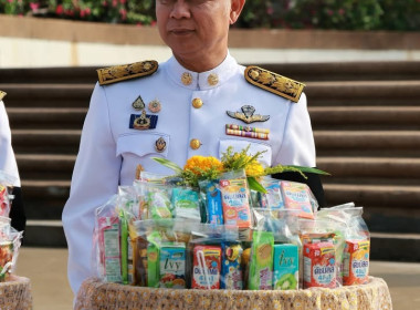 เข้าร่วมพิธีสวดพระพุทธมนต์และทำบุญตักบาตรถวายพระราชกุศล ฯ พารามิเตอร์รูปภาพ 1