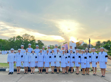 พิธีถวายเครื่องราชสักการะและวางพานพุ่ม ... พารามิเตอร์รูปภาพ 6