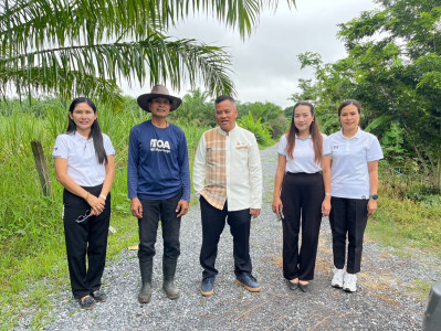 ลงพื้นที่ตรวจเยี่ยมแปลงเกษตรผสมผสานเศรษฐกิจพอเพียง พารามิเตอร์รูปภาพ 1