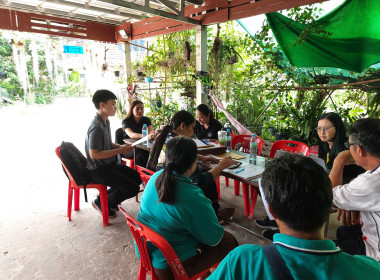 เข้าร่วมประชุมคณะกรรมการดำเนินการกลุ่มเกษตรกรฝายหินยางพารา พารามิเตอร์รูปภาพ 2
