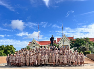 ร่วมกิจกรรมเคารพธงชาติและร้องเพลงชาติไทย ประจำปี 2569 พารามิเตอร์รูปภาพ 5