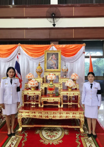 เข้าร่วมพิธีทำบุญตักบาตร และพิธีเจริญพระพุทธมนต์ พารามิเตอร์รูปภาพ 1