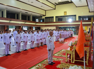 เข้าร่วมพิธีทำบุญตักบาตร และพิธีเจริญพระพุทธมนต์ พารามิเตอร์รูปภาพ 3