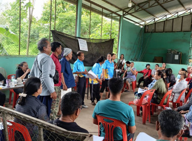 เข้าร่วมประชุมใหญ่สามัญประจำปีของกลุ่มเกษตรกรพัฒนาสวนยางพาราตำบลบุญทัน ... พารามิเตอร์รูปภาพ 4