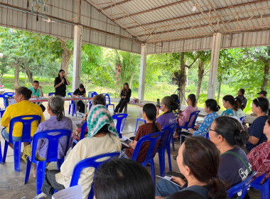 เข้าร่วมประชุมใหญ่สามัญประจำปีของกลุ่มเกษตรกรชาวสวนยางพาราบ้านเซิน ... พารามิเตอร์รูปภาพ 3