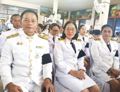 ร่วมเป็นเกียรติในพิธีสมโภชเทียนพรรษาพระราชทานและพัดรองที่ระลึก ... พารามิเตอร์รูปภาพ 1