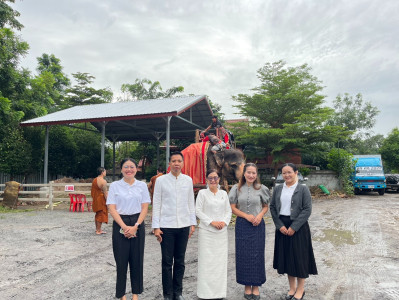 เข้าร่วมงานประเพณีตักบาตรพระไชยสุวรรณหลังช้าง ... พารามิเตอร์รูปภาพ 1