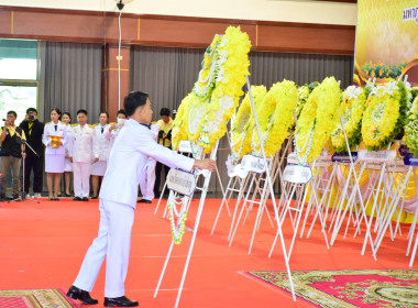 พิธีสวดพระพุทธมนต์และทำบุญตักบาตรถวายพระราชกุศล ... พารามิเตอร์รูปภาพ 2