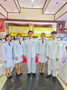 พิธีเจริญพระพุทธมนต์และทำบุญตักบาตรถวายพระราชกุศล ... พารามิเตอร์รูปภาพ 1