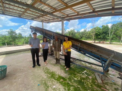 ลงพื้นที่ติดตามการใช้อุปกรณ์การตลาดของกลุ่มเกษตรกรชาวสวนยางพารากุดสะเทียน ... พารามิเตอร์รูปภาพ 1