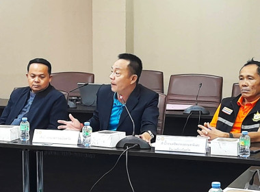 การประชุมรับฟังผลการดำเนินงานตามนโยบายจัดที่ดินทำกินให้ชุมชน ปัญหา อุปสรรค และข้อเสนอแนะในพื้นที่ที่ดินสงวนเพื่อกิจการนิคม ในนิคมสร้างตนเองโนนสัง ... พารามิเตอร์รูปภาพ 3