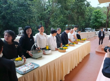 ร่วมทำบุญตักบาตรและให้การต้อนรับรัฐมนตรีช่วยว่าการกระทรวงมหาดไทย ... พารามิเตอร์รูปภาพ 3