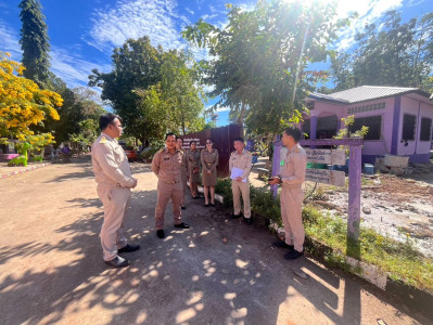 ลงพื้นที่เตรียมความพร้อมและติดตามการก่อสร้างอาคารกิจกรรมสหกรณ์นักเรียน ประจำปีงบประมาณ พ.ศ. 2569 ... พารามิเตอร์รูปภาพ 1