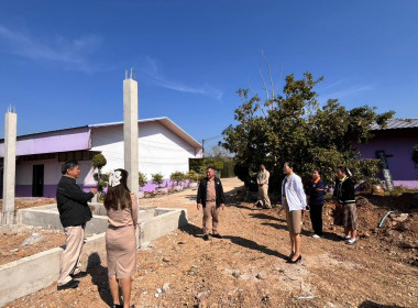 ลงพื้นที่ตรวจเยี่ยมและติดตามการก่อสร้างอาคารกิจกรรมสหกรณ์นักเรียน ประจำปีงบประมาณ พ.ศ. 2569 ... พารามิเตอร์รูปภาพ 6